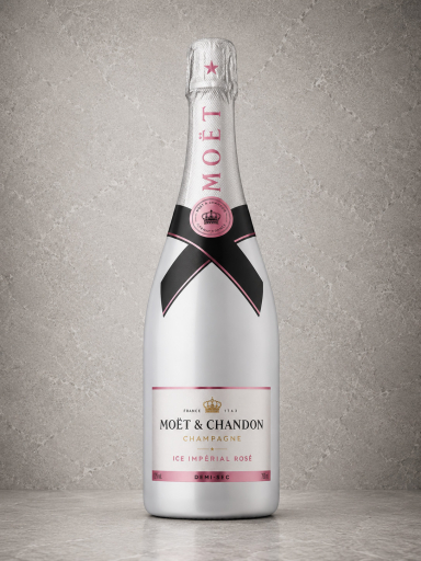 Moët & Chandon Ice Impérial Rosé 0,75 l | Moët Ice Impérial Rosé Champagner | Moët & Chandon Rosé Champagner für den Genuss auf Eis | Moët Ice Rosé Demi-Sec Champagner | Moët & Chandon Ice Impérial Rosé online kaufen